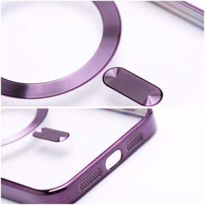 ELECTRO MAG COVER viedtālruņa apvalks ar MagSafe saderīgs IPHONE 17 violets