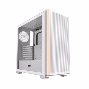 Darkflash DS900WS ATX datora korpuss bez ventilatoriem (balts)