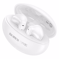 Borofone TWS Bluetooth Austiņas FQ12 Nice baltas