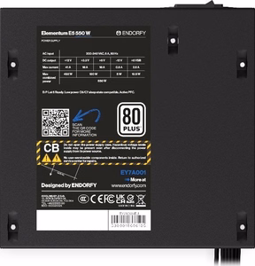 Barošanas bloks Endorfy Elementum E5 (EY7A001) 550 W