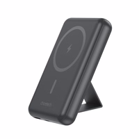 Bezvadu magnētiskais portatīvais lādētājs Choetech B662 MagSafe 5000mAh (melns)
