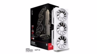 Graphics card. XFX Swift RX 9070 balts 3-FAN GAM E 16G