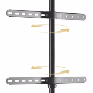 Techly ICA-TR18SAM televizora turētājs 165,1 cm (65"), riekstkoka krāsā