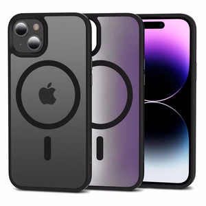 Tech-Protect MagMat MagSafe iPhone 15 viedtālruņa apvalks - matēts melns