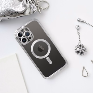 ELECTRO MAG COVER viedtālruņa apvalks ar MagSafe iPhone 14 Pro sudrabains