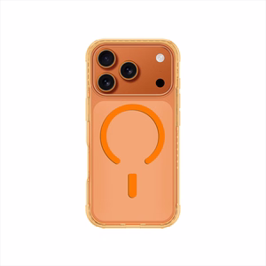 AmazingThing Titan Pro Чехол для iPhone 17 Pro Max совместимый с MagSafe - оранжевый