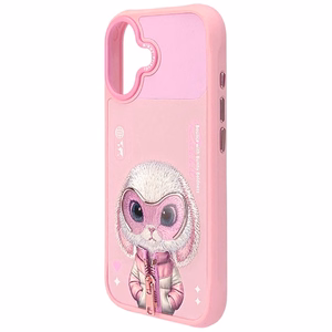 Nimmy Cool&Cute 2.0 truša viedtālruņa apvalks iPhone 17 - rozā