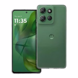 Caurspīdīgs viedtālruņa apvalks 2 mm MOTOROLA G PLAY 2025 caurspīdīgs