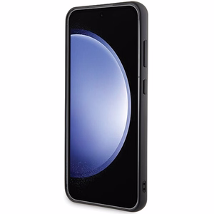 Karl Lagerfeld 3D Gumijas Ikonik viedtālruņa apvalks Samsung Galaxy S24+ - melns