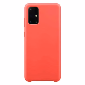 Silicone Case Soft Flexible Rubber Cover for Samsung Galaxy A72 4G red