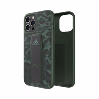 Adidas SP Grip apvalks Leopard iPhone 12 Pro Max - zaļš