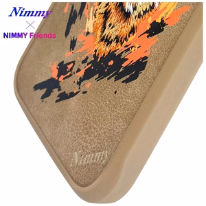 Nimmy Tiger magnētiskais viedtālruņa apvalks iPhone 16 - brūns