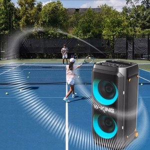 Bluetooth bezvadu skaļrunis W-KING T12 melns