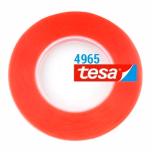 Divpusēja lipīgā lente Polyester TESA 4965 (1mm x 25m)