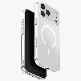 Uniq Airsuit viedtālruņa apvalks iPhone 17 Pro Max Magclick uzlāde - caurspīdīga