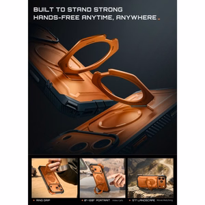 Supcase UB Grip Mag MagSafe vāciņš iPhone 18 Pro Max / 17 Pro Max – oranžs