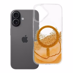 Maciņš iPhone 17 Golden saderīgs ar MagSafe zeltains