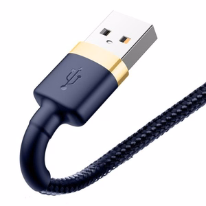 Baseus Cafule Lightning kabelis 1.5A 2m (zelta + tumši zils)