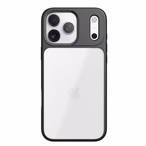 Rock Guard Lens Protection Series чехол для Iphone 17 Pro Max прозрачно-чёрный