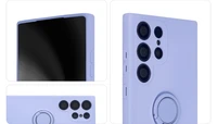 Pirkstu gredzena futrālis Samsung Galaxy S23 FE violets