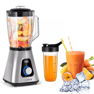 EASY EXPERT GO blenderis, 1300 W, 1,5 l stikla krūze un 600 ml ceļojumu krūze