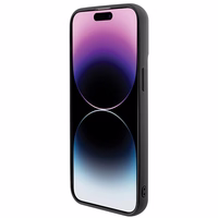 Guess Sequin Script Metal apvalks priekš iPhone 15 Pro Max - melns