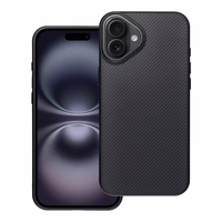 Carbon Elite Magnētiskais viedtālruņa apvalks saderīgs ar MagSafe IPHONE 16 PLUS melns