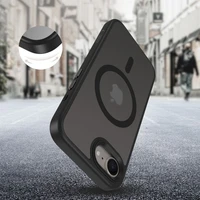 Tech-Protect MagMat MagSafe iPhone 16e viedtālruņa apvalks – matēti melns