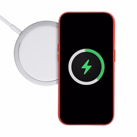 LEATHER MAG COVER viedtālruņa apvalks SAMSUNG S25 PLUS sarkans