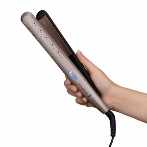 Remington Wet 2 Straight PRO matu taisnotājs S7970, keramiskā sildīšanas sistēma, temperatūra (maks.) 230 °C, rozā/zeltaina