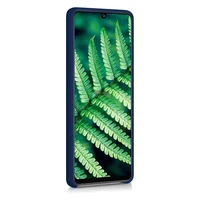 Silikona apvalks mīksts elastīgs gumijas pārklājums Samsung Galaxy A42 5G zils