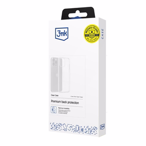 3mk Clear viedtālruņa apvalks Samsung Galaxy S25 - Caurspīdīgs