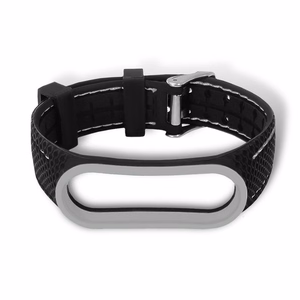 Elastomēra siksniņa LIFESTYLE XIAOMI Mi Band 7 melns (03)