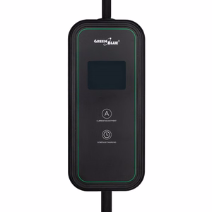 GreenBlue pārnēsājams EV/PHEV lādētājs, Type 2, kabeļa garums 6,8 m, IP65, 11 kW, 220–380 V AC, 50/60 Hz, 16 A, 3 fāzes, GB1100