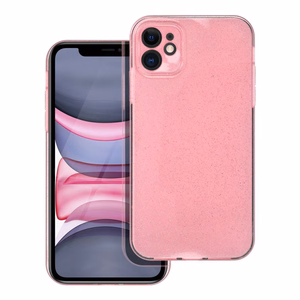 CLEAR CASE 2 mm BLINK viedtālruņa apvalks, paredzēts IPHONE 11, rozā