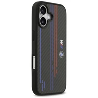 BMW M Kevlar Lines & Logo MagSafe viedtālruņa apvalks iPhone 17 - melns