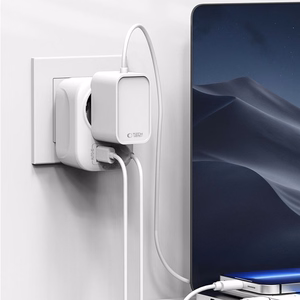 Tech-Protect TA100 UK adapteris balts