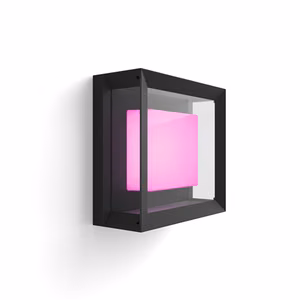 Philips Hue WCA Econic Outdoor Square Wall Lantern 15 W 2000-6500 Hue White Colour Ambiance