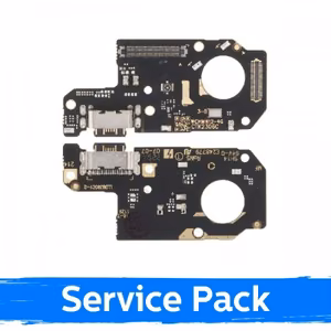 Uzlādes ports saderīgs ar Xiaomi Redmi Note 12 4G ar flex / Plata (Service Pack)