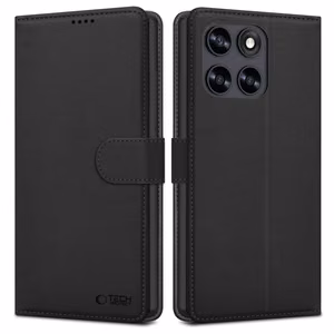 Tech-Protect Wallet maciņš priekš Motorola Moto G67 / G77 - melns