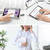 Korpuss Dux Ducis Toby Samsung X130/X135 Tab A11 8.7 rozā krāsā