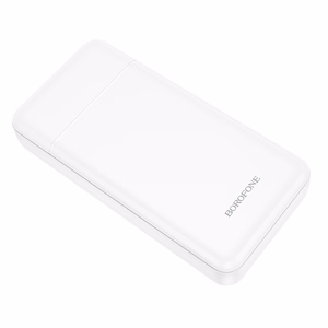 Borofone Внешний аккумулятор 20000mAh BJ88A Clever - 2xUSB - белый