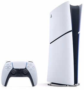 Sony PlayStation 5 Slim Digital+ EA Sports FC 26 Bundle 825 GB Wi-Fi melns, balts