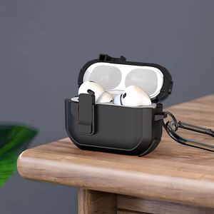 DUX DUCIS PECP - TPU+PC aizsargapvalks AirPods 4 melns
