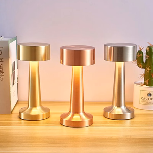 Nakts lampa WDL-03 bezvadu rozā zelta