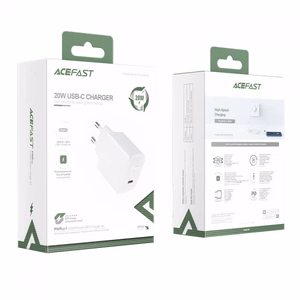 Lādētājs Acefast A1EU balts (PD20W)