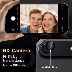 Tech-Protect Camring Fit+ защита камеры для iPhone 17 Air - чёрный