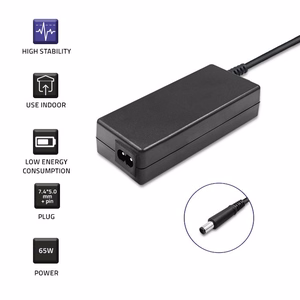 Qoltec 51519.65W barošanas adapteris Dell | 65W | 19.5V | 3.34A | 7.4*5.0+pin | +barošanas kabelis