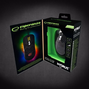 Esperanza EGM702 mouse Right-hand USB Optical 7200 DPI