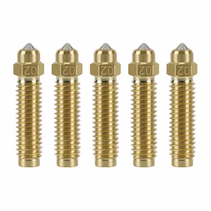 0.2 mm Hardened Brass Nozzle Set for ELEGOO Centauri Carbon